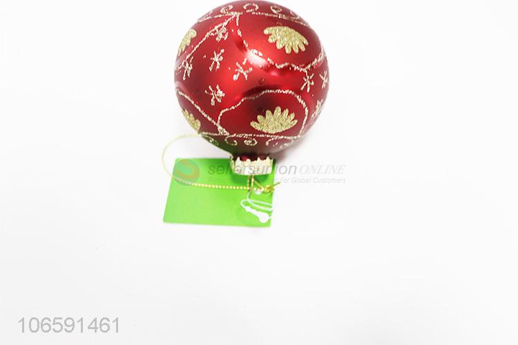 Wholesale custom Christmas tree hanging bauble glass ball