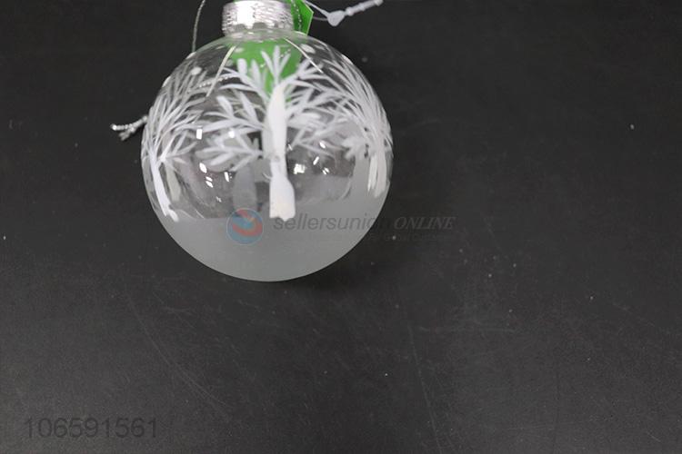 Factory direct sale Christmas decoration supplies glass ball
