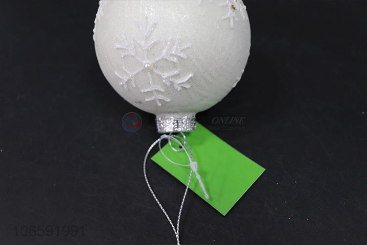 Excellent quality decorative Christmas glass ball pendant