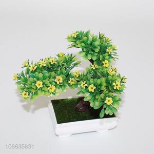 Hot sale home ornaments simulation bonsai