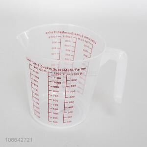 Hot sale scale measure cup plastic measuring mug