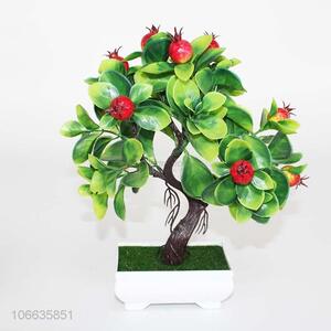 Best Selling Colorful Simulation Bonsai Artificial Plant