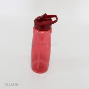 Suitable price outdoor portable plastic water bottles with straw