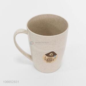 Hot selling wheat fiber toothbrush cup plastic drinking cup