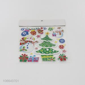 Low price home decoration Christmas stickers