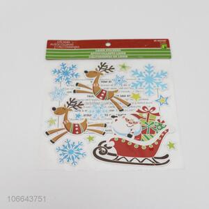 Hot selling home decoration Christmas stickers