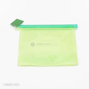 Wholesale food grade BPA free reusable silicone food storage bags