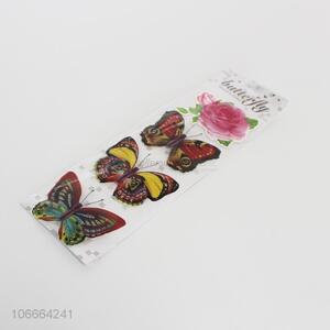Factory Price Butterfly and Flower PVC Sticker