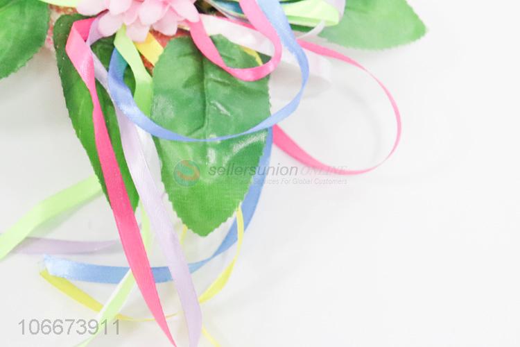 18CM复活节椭圆花环