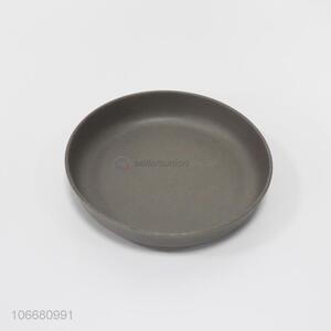 Good Factory Price <em>Bamboo</em> Fiber Round Fruit <em>Plate</em>