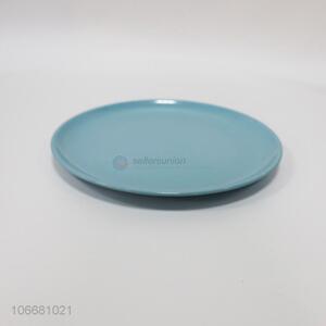 Fashion Design Eco-Friendly Tableware Round Shape Bamboo Fiber Plate