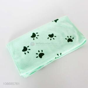 Cute design animal paw print <em>pattern</em> towel face wash towel