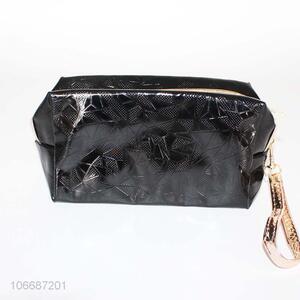 Promotional stylish embossed pu leather cosmetic bags