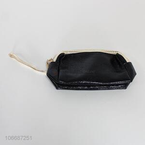 High quality cheap pu leather cosmetic bag for travel