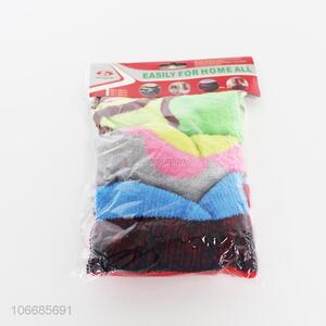 Wholesale household cleaning colorful polyester cleaning cloth set