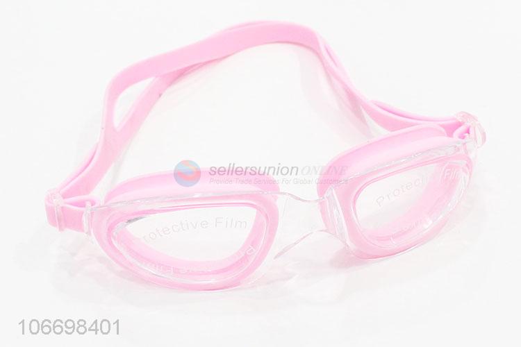 Custom Colorful Silicone Swimming Goggles For Adult