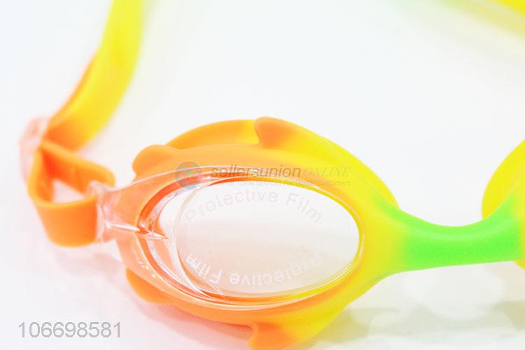 Custom Antiskid Design Swimming Goggles For Children
