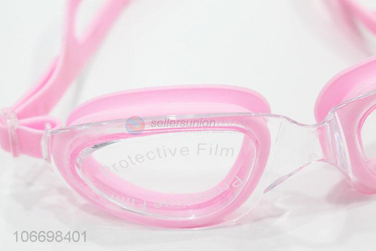 Custom Colorful Silicone Swimming Goggles For Adult