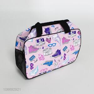Customized portable women travel pvc cosmetic bag