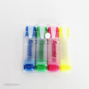 Suitable Price Stationery Office School Supplies 4PCS Highlighter