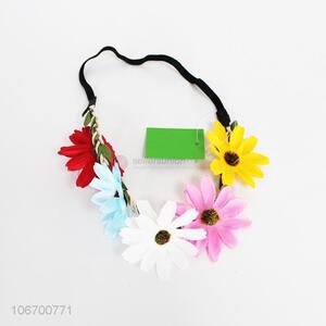 Fashion Style Artificial Flower Hair Band