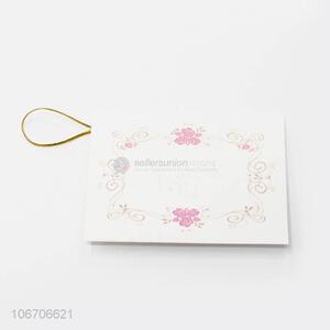 Superior quality rectangle thank you cards paper greeting <em>card</em>