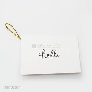 China maker rectangle thank you cards paper greeting card