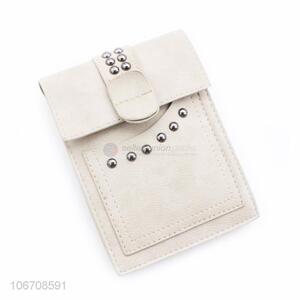 Unique Design Women Messenger Casual Pu Leather Money Pouch Waist Bag Wallet Phone Bag