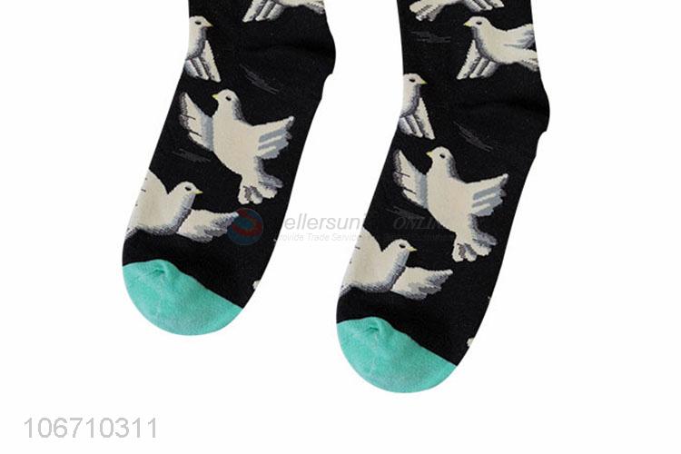 Best Price Comfortable Cotton Mid-Calf Length Sock Men Socks