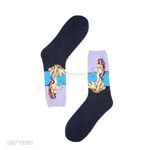 Good Factory Price Mid-Calf Length Sock Men Comfortable Socks
