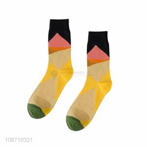 Custom Comfortable Breathable Mid-Calf Length Sock Men Socks