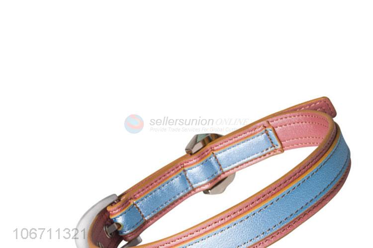 Hot Sale Dog Collar Pet Supplies Adjustable Leather Pet Collars