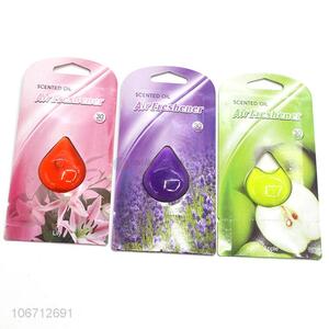 China manufacturer scented oil car air freshener lavender