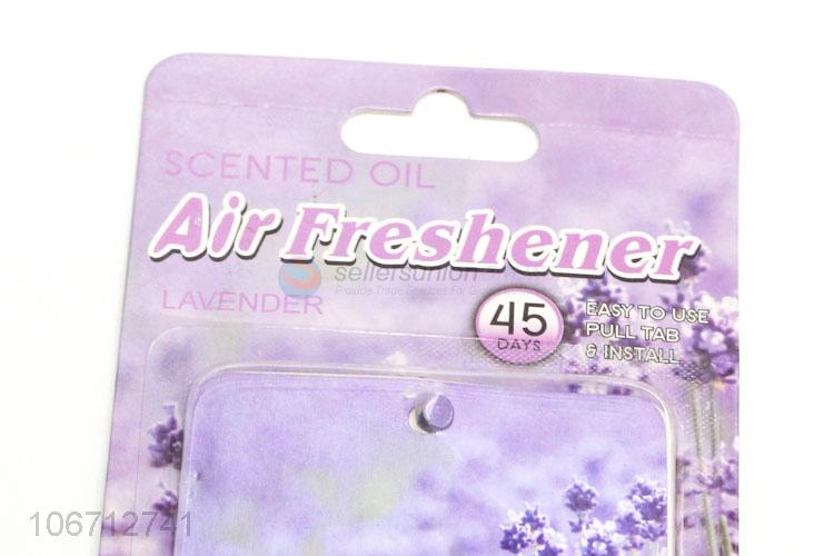Hot selling perfumed oil car air freshener lavender