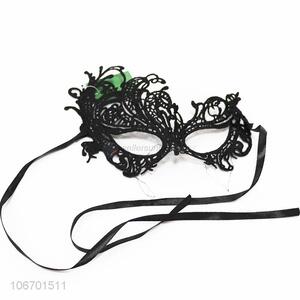Good quality women black sexy lace masks party masks