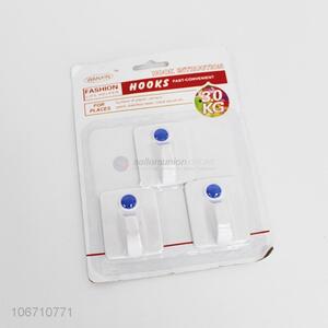 Superior quality plastic adhesive wall hooks sticky hooks