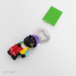 Factory Price Cute Animal Shaped Fridge Magnet with Bottle Opener