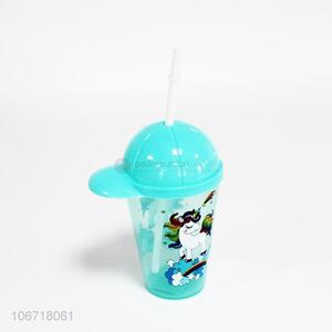 Hot selling kids baby training sippy cup with straws