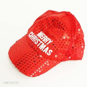 Good Sale Christmas Sequined Baseball Cap