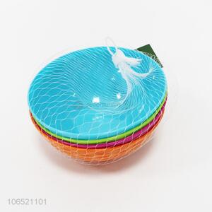 Cheap and good quality 4pcs plastic bowl colorful bowl