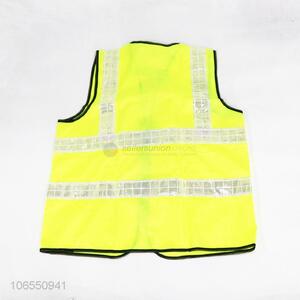 Wholesale Yellow Safety Vest High Light Reflective Safety Clothing