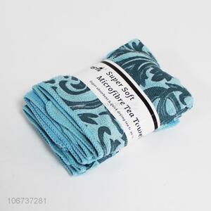 New product super soft microfiber tea towel for kitchen cleaning