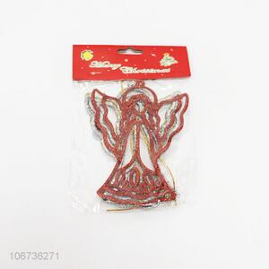 Recent style 3pcs glitter <em>angel</em> ornaments <em>Christmas</em> decorations