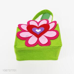 High sales flower nonwovens basket nonwovens crafts
