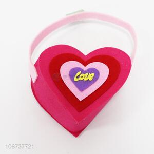 OEM trendy heart shaped nonwovens basket nonwovens crafts