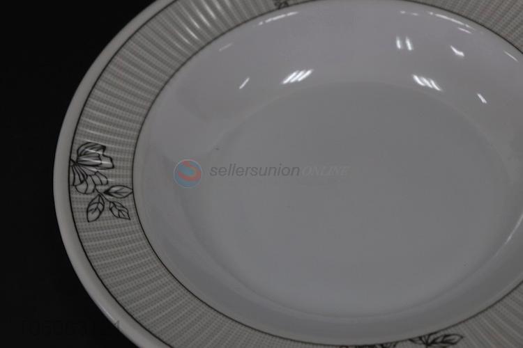 Melamine plate, mixed design, 200G， 6PCS/shrink
