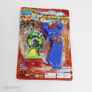 Wholesale newest powerful plastic spinning top toy