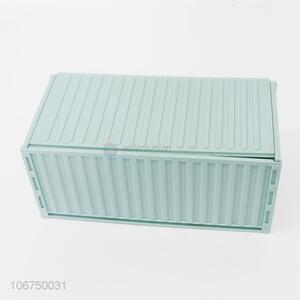 Superior quality container shaped plastic storage box