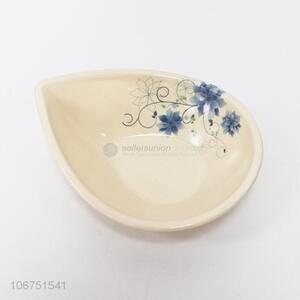 China supplier waterdrop shaped melamine bowl for sale