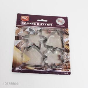 High Quality 4 Pieces Stainless Steel <em>Cookie</em> <em>Cutter</em>
